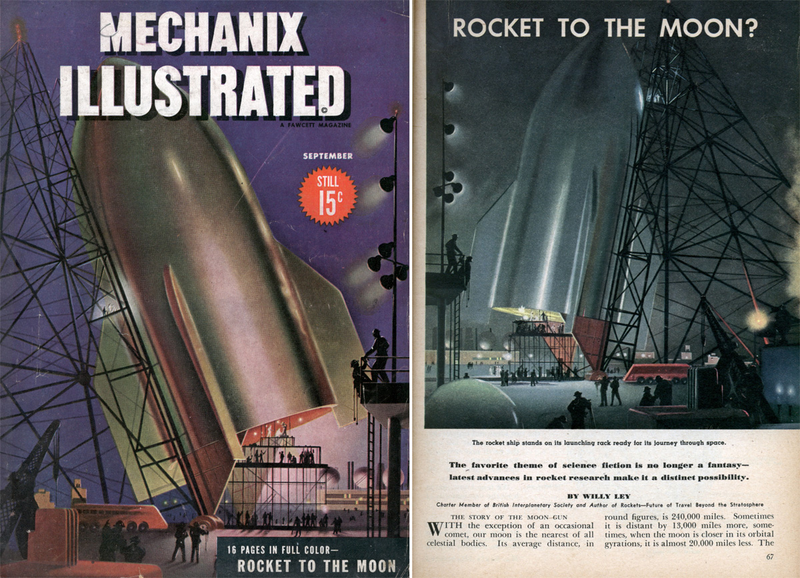 Illustration for article titled The Beautiful Art That Helped Inspire Space Travel